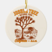 Desert Vibes Joshua Tree National Park Art Keramisch Ornament (Voorkant)