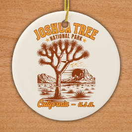 Desert Vibes Joshua Tree National Park Art Keramisch Ornament