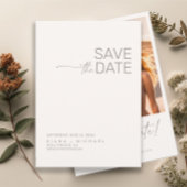 Desert Vibes Trouwfotosjabloon Ivory V ID1019 Save The Date
