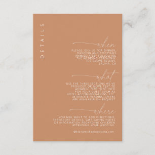 Desert Vibes Trouwgegevens ID1019 Informatiekaartje