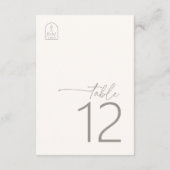 Desert Vibes Trouwtafel Ivoor ID1019 Kaart (Achterkant)