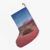 Desert Vista - Gepersonaliseerd Kleine Kerstsok (Achterkant (Hangend))