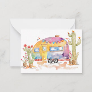 Desert Wanderlust Greeting Card Notitiekaartje