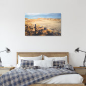 Desert Wave: Petrified Forest National Park Photo Canvas Afdruk (Insitu (Slaapkamer))