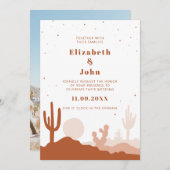 DESERT Weddenschap Kaart (Voorkant / Achterkant)