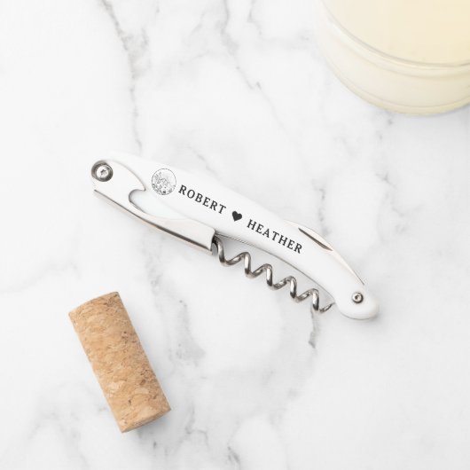 Desert Western Vrijgezellenfeest Persoonlijke brui Kurkentrekker (Voorkant)