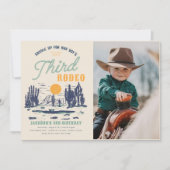  Desert Western Wild West 3e verjaardag Kaart (Voorkant)