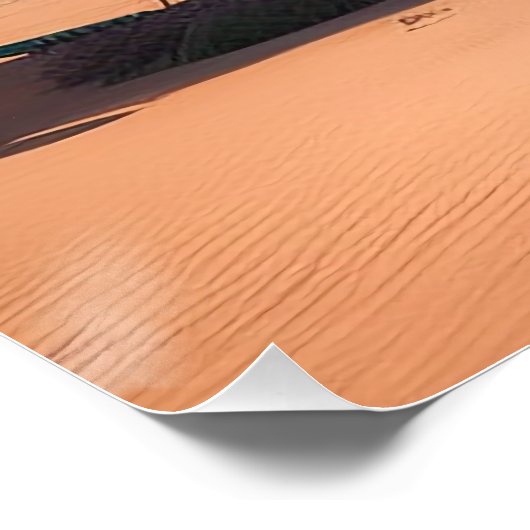 Desert whale house perfect poster (Hoek)