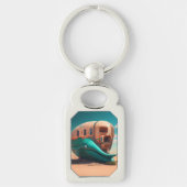 Desert Whale House Sleutelhanger (Voorkant)