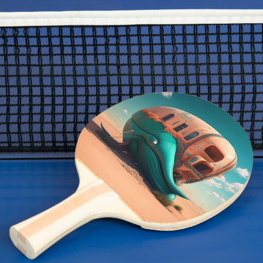 Desert Whale House Tafeltennisbatje (Insitu)