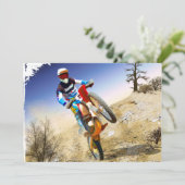 Desert Wheelie Motocross Kaart (Staand voorkant)