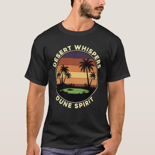 Desert Whispers – Dune Spirit T-shirt (Voorkant)