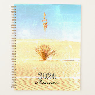Desert White Sands Landscape and Yucca  Planner
