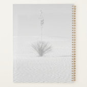 Desert White Sands Landscape and Yucca Planner (Achterkant)