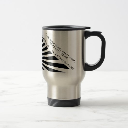 Desert Willow Aikido Stainless Travel Mug Reisbeker (Rechts)