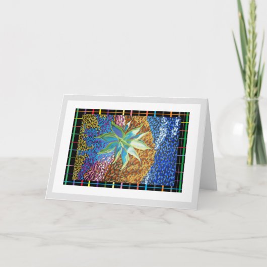 "Desert Yucca" door Bruce Tunis Kaart (Voorkant)