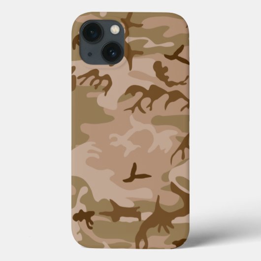 Desert Zand Camo Tough Xtreme iPhone 6/6s Hoesje (Achterkant)