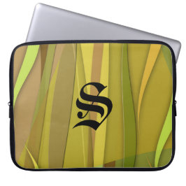 Desert Zephyr Monogrammed Laptop Sleeve