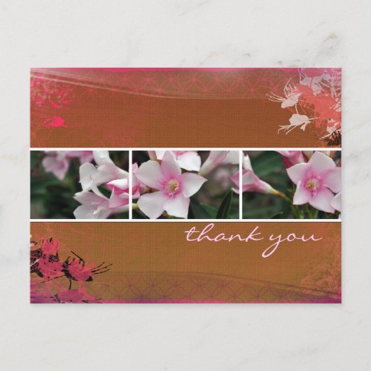 DesertBotanicals Briefkaart - bruin (Voorkant)