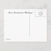 Deserted Paradise - Bewaar de datum Post kaart (Achterkant)