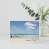 Deserted Paradise - Bewaar de datum Post kaart (Staand voorkant)