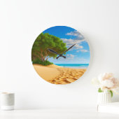 Deserted Tropical Island Sandy Beach  Grote Klok (Huis)