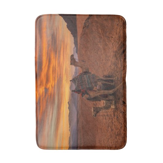 Deserts | Bactrian Camel Egypt Sand Dune Badmat (Voorkant Verticaal)