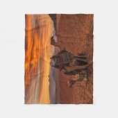 Deserts | Bactrian Camel Egypt Sand Dune Fleece Deken (Voorkant)