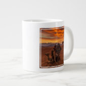 Deserts | Bactrian Camel Egypt Sand Dune Grote Koffiekop (Voorkant rechts)