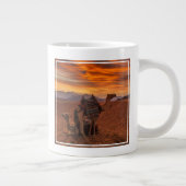 Deserts | Bactrian Camel Egypt Sand Dune Grote Koffiekop (Rechts)