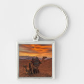 Deserts | Bactrian Camel Egypt Sand Dune Sleutelhanger (Voorkant)