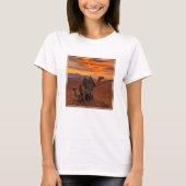Deserts | Bactrian Camel Egypt Sand Dune T-shirt (Voorkant)