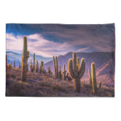 Deserts | Cactus Landscape Argentina Kussensloop (Achterkant)