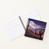 Deserts | Cactus Landscape Argentina Notitieboek (Binnen)