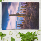 Deserts | Cactus Landscape Argentina Theedoek (Gevouwen)