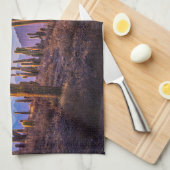 Deserts | Cactus Landscape Argentina Theedoek (Quarter Fold)