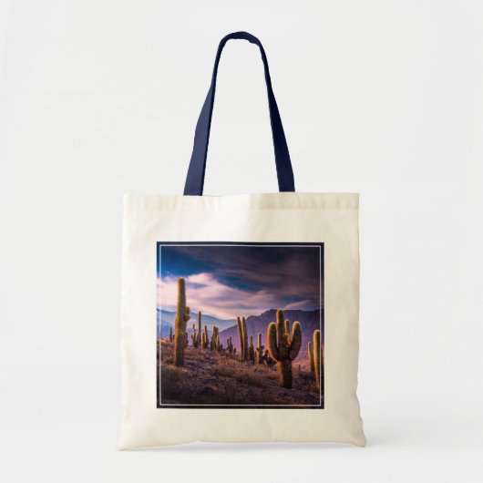 Deserts | Cactus Landscape Argentina Tote Bag (Voorkant)