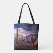 Deserts | Cactus Landscape Argentina Tote Bag (Achterkant)