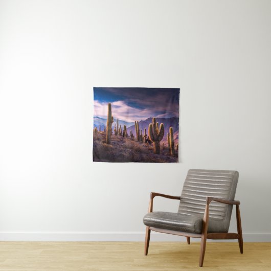 Deserts | Cactus Landscape Argentina Wandkleed (In Situ (horizontaal))