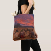 Deserts | Camels Sinai Mountains Egypt Tote Bag (Dichtbij)