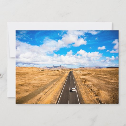 Deserts Canary Islands, Spain Bedankkaart (Voorkant)