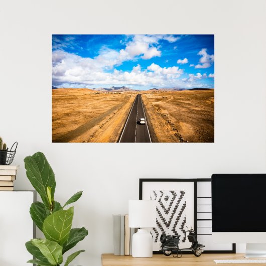 Deserts Canary Islands, Spain Poster (Thuiskantoor)