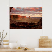 Deserts Canyonlands National Park Utah Poster (Keuken)