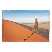 Deserts Cheetah Savannah Desert Kussensloop (Achterkant)