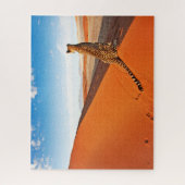 Deserts Cheetah Savannah Desert Legpuzzel (Verticaal)