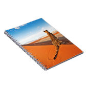 Deserts Cheetah Savannah Desert Notitieboek (Rechterzijde)