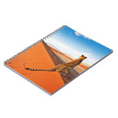 Deserts Cheetah Savannah Desert Notitieboek (Linkerzijde)