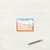 Deserts Cheetah Savannah Desert Post-it® Notes (Op bureau)