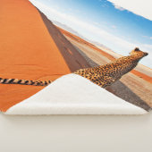 Deserts Cheetah Savannah Desert Sherpa Deken (3/4)