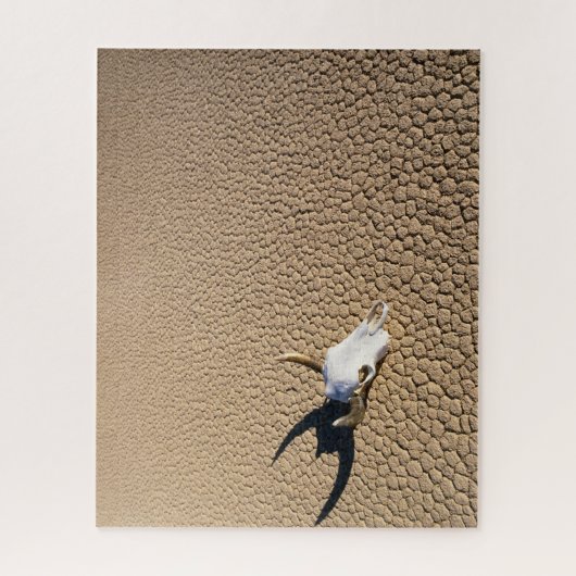 Deserts | Cow Skull on the Desert Ground Legpuzzel (Verticaal)